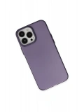 Newface Apple iPhone 14 Pro Kılıf Modos Metal Kapak - Derin Mor