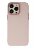 Newface Apple iPhone 14 Pro Kılıf Modos Metal Kapak - Pembe