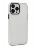 Newface Apple iPhone 14 Pro Kılıf Modos Metal Kapak - Şeffaf