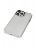 Newface Apple iPhone 14 Pro Kılıf Modos Metal Kapak - Şeffaf
