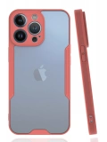 Newface Apple iPhone 14 Pro Kılıf Platin Silikon - Pembe