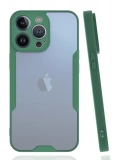 Newface Apple iPhone 14 Pro Kılıf Platin Silikon - Yeşil