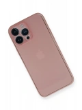Newface Apple iPhone 14 Pro Kılıf PP Ultra İnce Kapak - Pembe