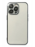 Newface Apple iPhone 14 Pro Kılıf Razer Lensli Silikon - Siyah