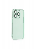 Newface Apple iPhone 14 Pro Max Kılıf Armada Lensli Kapak - Yeşil
