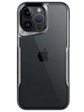 Newface Apple iPhone 14 Pro Max Kılıf Boyi Silikon Kapak - Titan Gri