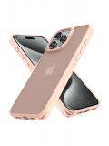 Newface Apple iPhone 14 Pro Max Kılıf Elegant Kapak - Pudra