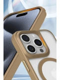 Newface Apple iPhone 14 Pro Max Kılıf Enka Magsafe Silikon Kılıf - Şeffaf