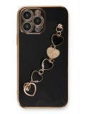 Newface Apple iPhone 14 Pro Max Kılıf Esila Silikon - Siyah