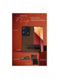 Newface Apple iPhone 14 Pro Max Kılıf Flip Cover - Taba