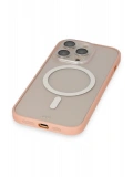 Newface Apple iPhone 14 Pro Max Kılıf Grand Magneticsafe Kapak - Pembe