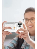 Newface Apple iPhone 14 Pro Max Kılıf Kart Şeffaf Silikon - Şeffaf