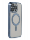 Newface Apple iPhone 14 Pro Max Kılıf Kross Magneticsafe Kapak - Sierra Blue