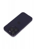 Newface Apple iPhone 14 Pro Max Kılıf Luko Lens Silikon - Derin Mor