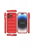 Newface Apple iPhone 14 Pro Max Kılıf Optimum Silikon - Kırmızı