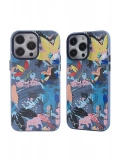 Newface Apple iPhone 14 Pro Max Kılıf Prada Desenli Kapak - Prada Pembe - 1