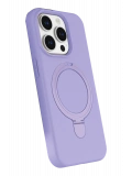 Newface Apple iPhone 14 Pro Max Regal Magsafe Standlı Kapak - Lila
