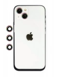 Newface Apple iPhone 14 Shine Kamera Lens - Rainbow