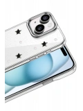 Newface Apple iPhone 15 Fiyonk Desenli Kapak - Desen 7