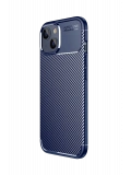 Newface Apple iPhone 15 Kılıf Auto Focus Karbon Kapak - Lacivert