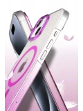 Newface Apple iPhone 15 Plus Glossy Magsafe Kapak - Mavi
