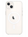 Newface Apple iPhone 15 Plus Kılıf Pc Real Magsafe Kapak - Şeffaf