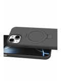 Newface Apple iPhone 15 Plus Regal Magsafe Standlı Kapak - Titan Gri