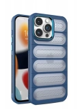 Newface Apple iPhone 15 Pro Kılıf Airmax Silikon Kapak - Lacivert