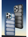 Newface Apple iPhone 15 Pro Kılıf Airmax Silikon Kapak - Lacivert
