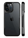 Newface Apple iPhone 15 Pro Kılıf Boyi Silikon Kapak - Siyah