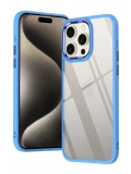 Newface Apple iPhone 15 Pro Kılıf Power Silikon - Mavi