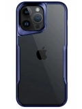 Newface Apple iPhone 15 Pro Max Kılıf Boyi Silikon Kapak - Lacivert