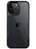 Newface Apple iPhone 15 Pro Max Kılıf Boyi Silikon Kapak - Siyah