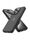 Newface Apple iPhone 15 Pro Max Kılıf Elegant Kapak - Siyah