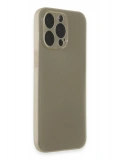 Newface Apple iPhone 15 Pro Max Kılıf Puma Silikon - Titan Gri