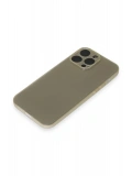 Newface Apple iPhone 15 Pro Max Kılıf Puma Silikon - Titan Gri