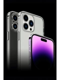 Newface Apple iPhone 15 Pro Max Kılıf Tron Şeffaf Magsafe Kapak - Şeffaf
