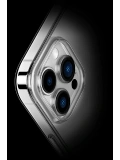 Newface Apple iPhone 15 Pro Max Kılıf Tron Şeffaf Magsafe Kapak - Şeffaf
