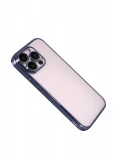 Newface Apple iPhone 15 Pro Max Razer Lensli Silikon - Lacivert