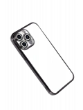Newface Apple iPhone 15 Pro Max Razer Lensli Silikon - Siyah