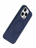 Newface Apple iPhone 15 Pro Max Regal Magsafe Standlı Kapak - Lacivert