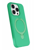 Newface Apple iPhone 15 Pro Max Regal Magsafe Standlı Kapak - Yeşil