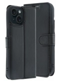 Newface Apple iPhone 15 Trend S Plus Kapaklı Kılıf - Siyah