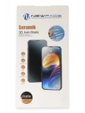Newface Apple iPhone 16 3D Antistatik Mat Seramik Nano Ekran Koruyucu