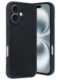 Newface Apple iPhone 16 Kılıf Aras Deri Kapak - Siyah
