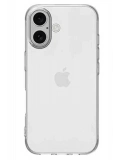 Newface Apple iPhone 16 Kılıf Lüx Şeffaf Silikon