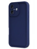 Newface Apple iPhone 16 Kılıf Viera Silikon - Lacivert