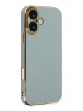 Newface Apple iPhone 16 Kılıf Volet Silikon - Açık Yeşil
