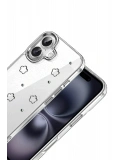 Newface Apple iPhone 16 Plus Fiyonk Desenli Kapak - Desen 2