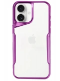 Newface Apple iPhone 16 Plus Kılıf Boyi Silikon Kapak - Pembe